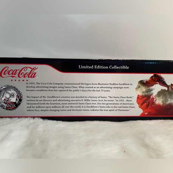 NIB Coco Cola Limited Edition Santa 75th Anniversary Edition Truck - Picture 2 of 2